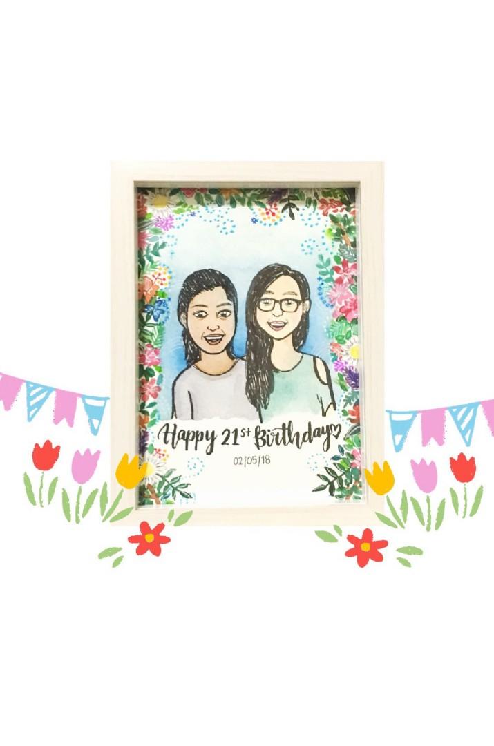 Teacher S Day Special Portrait Gift Card Design Craft Handmade Craft On Carousell