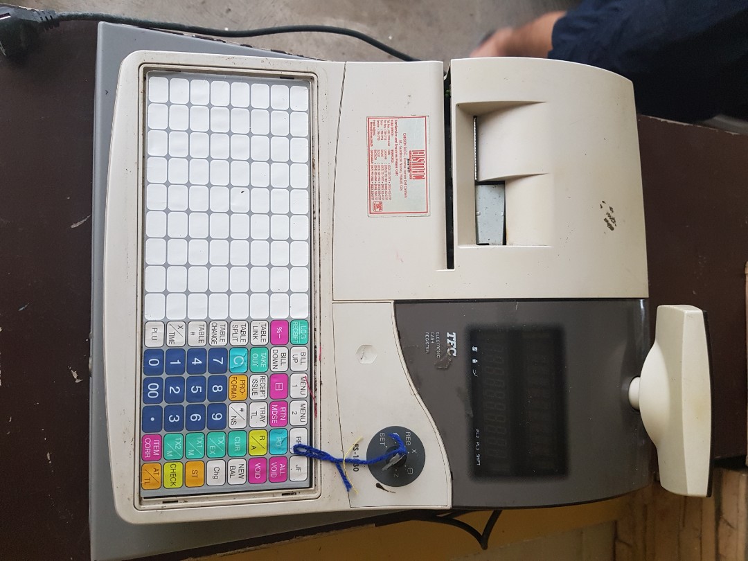 Tec Cash Register, Computers & Tech, Office & Business Technology on