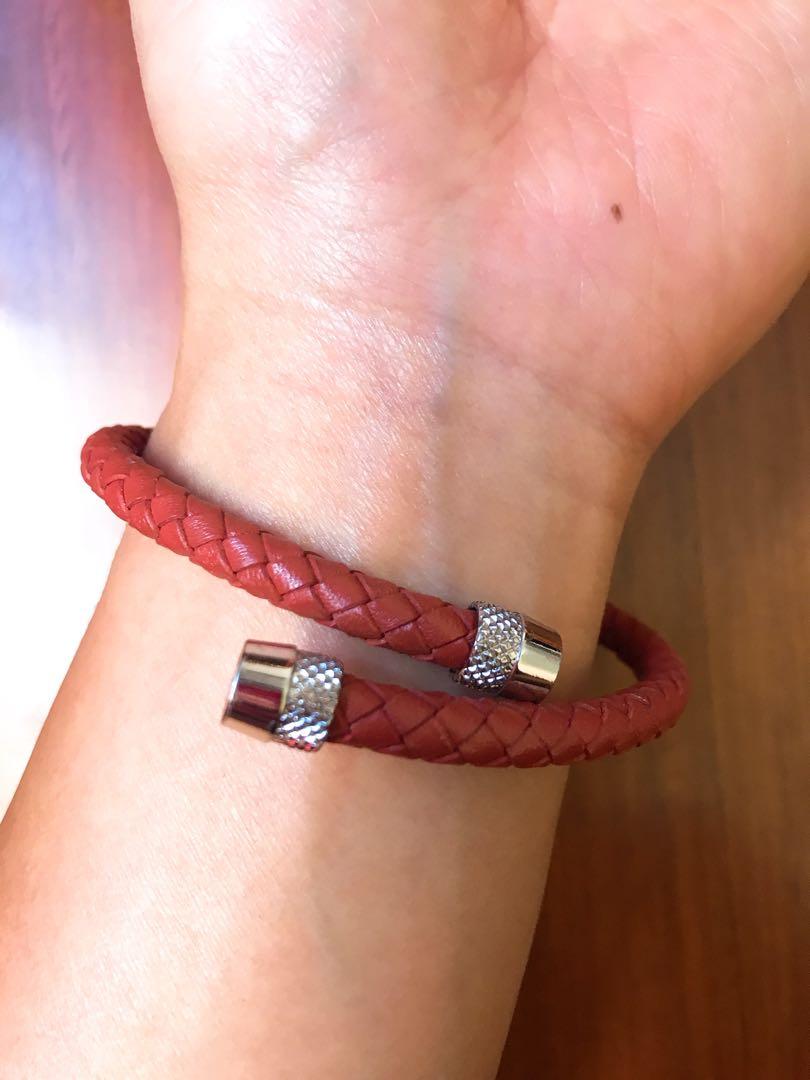Mens leather discount bracelet ted baker