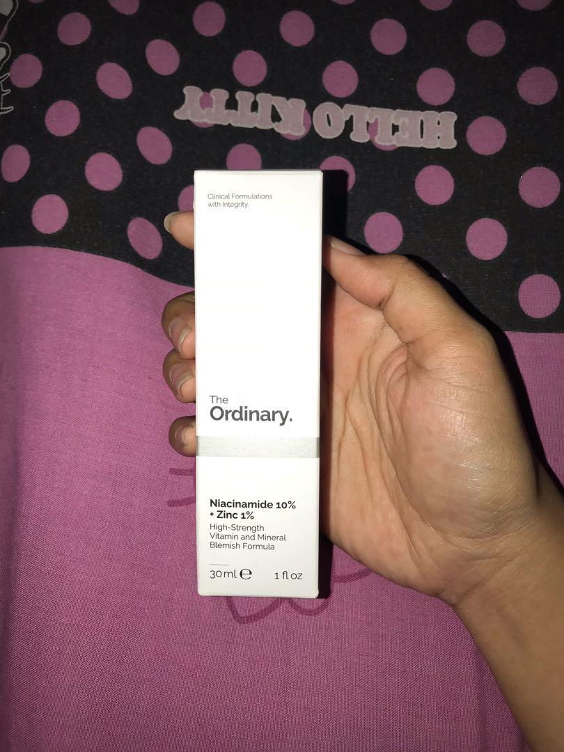 The Ordinary Niacinamide, Kesehatan & Kecantikan, Kulit, Sabun & Tubuh ...
