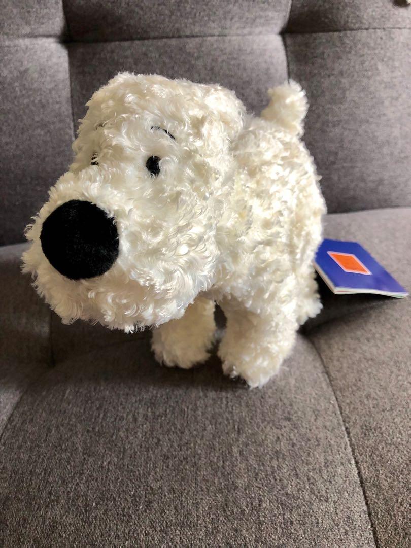 tintin snowy plush toy