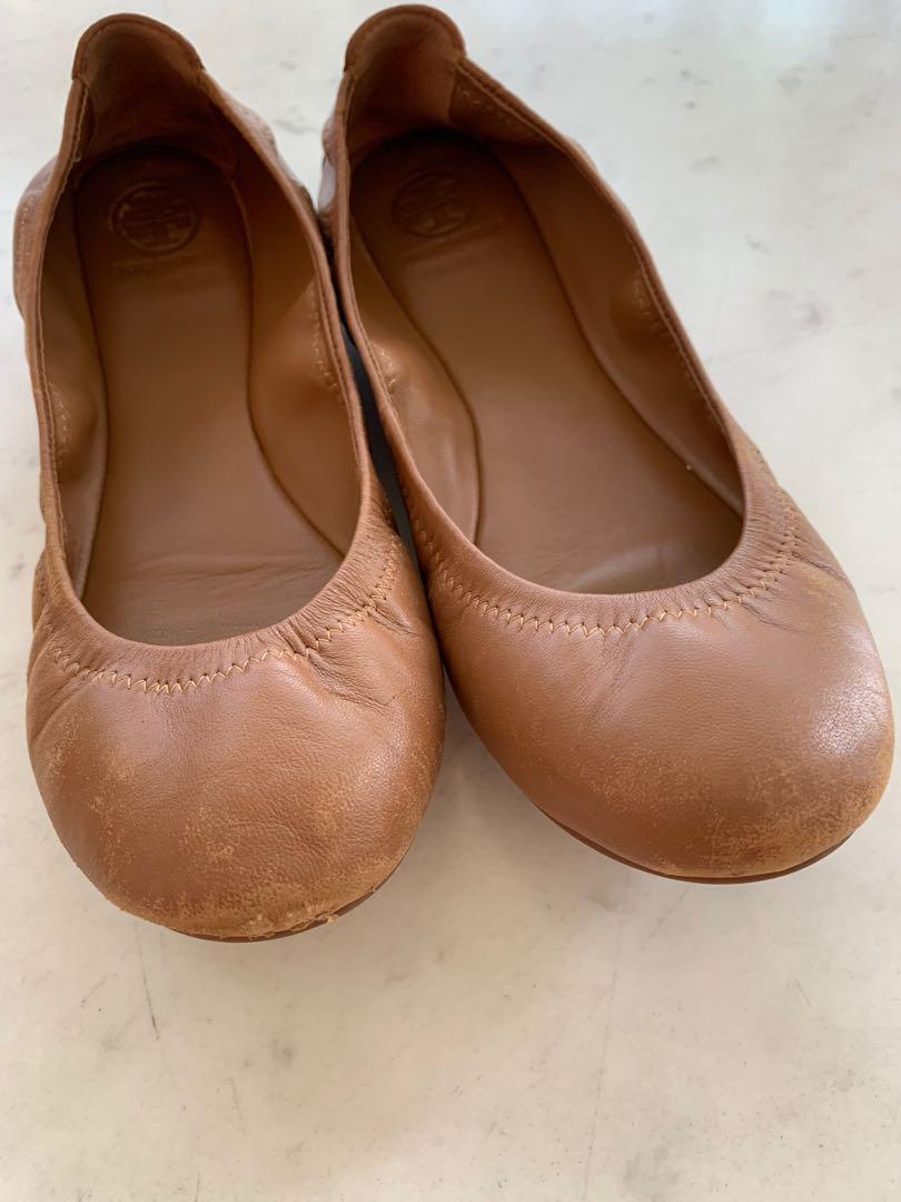 Tory Burch Eddie Ballet Flats, Women's Fashion, Footwear, Flats on Carousell