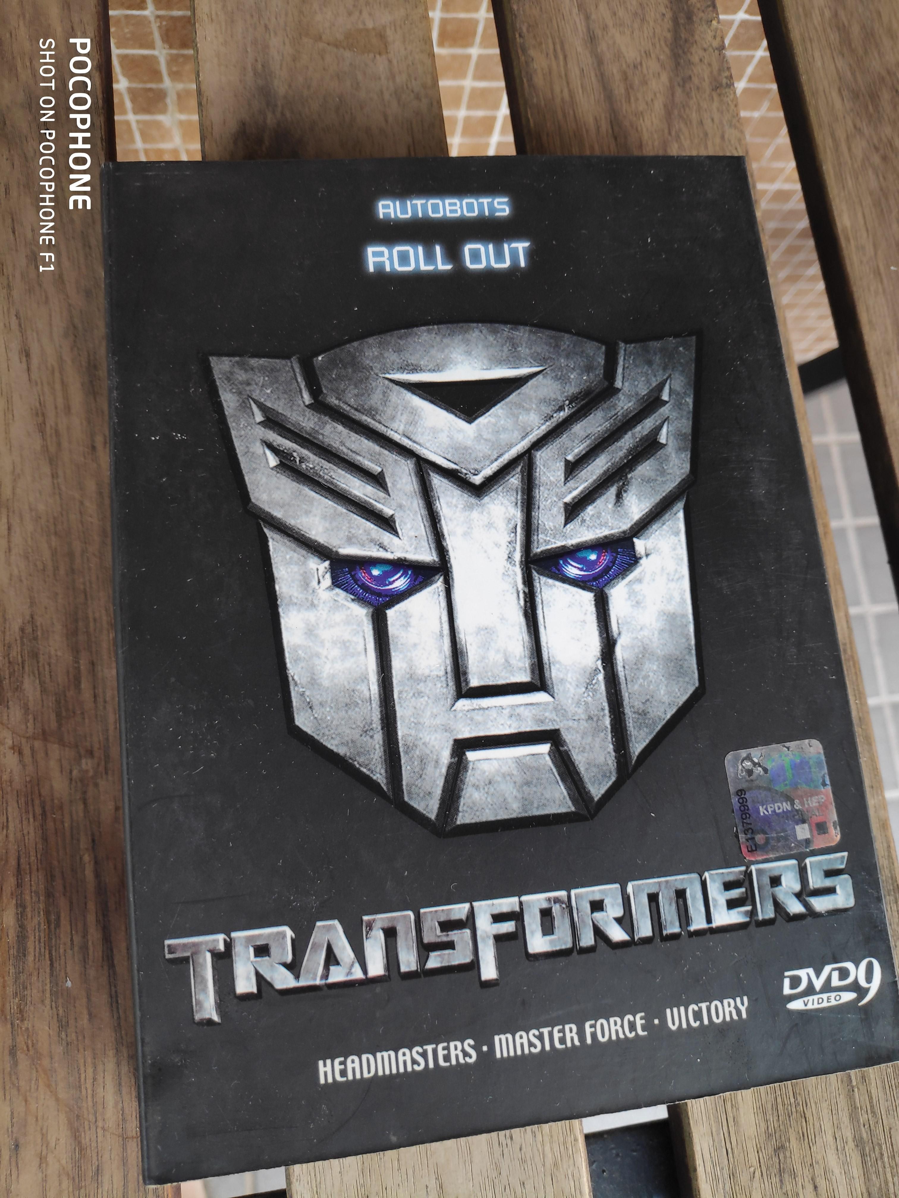 Transformer DVD collection. (Headmaster, Master Force, Victory), Hobbies & Toys, Music & Media