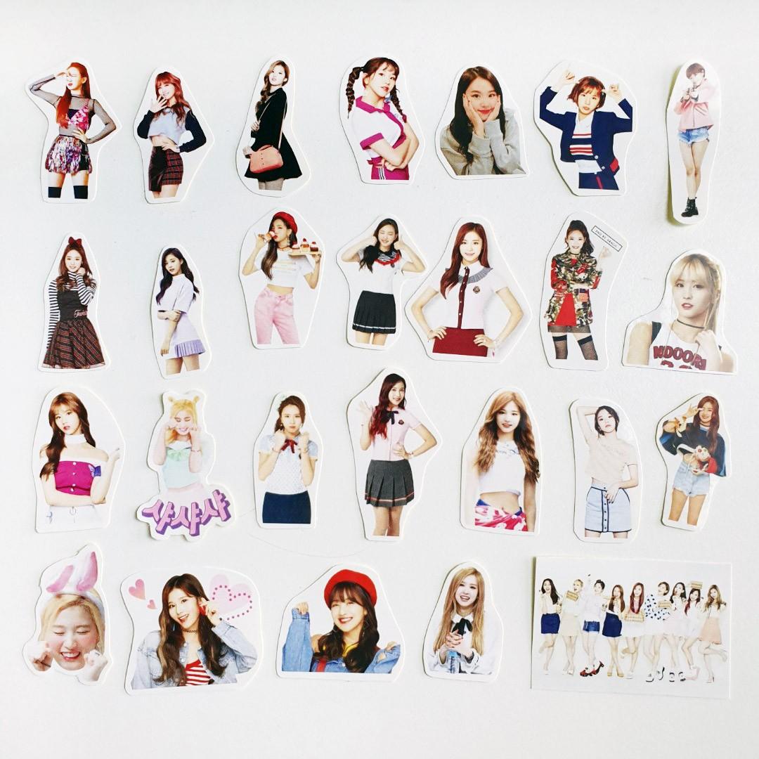 twice kpop stickers hobbies toys memorabilia collectibles k wave on carousell