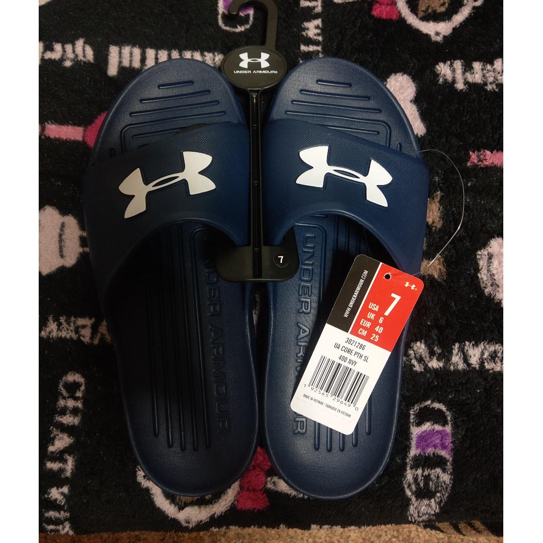 under armour core slides