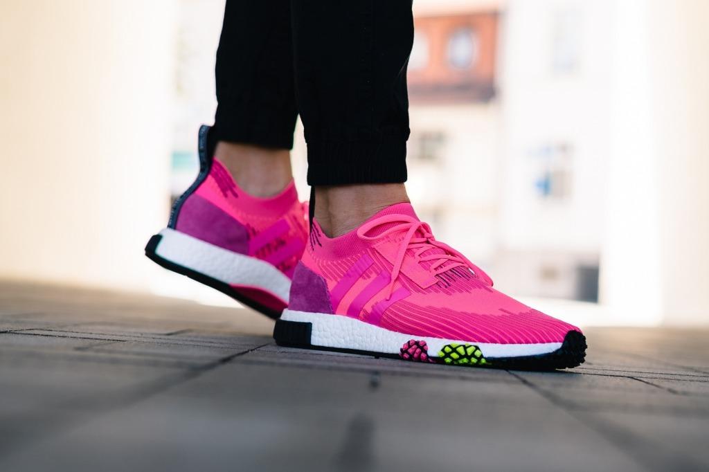 Unisex Pink Adidas Originals NMD Racer SAVE RM470