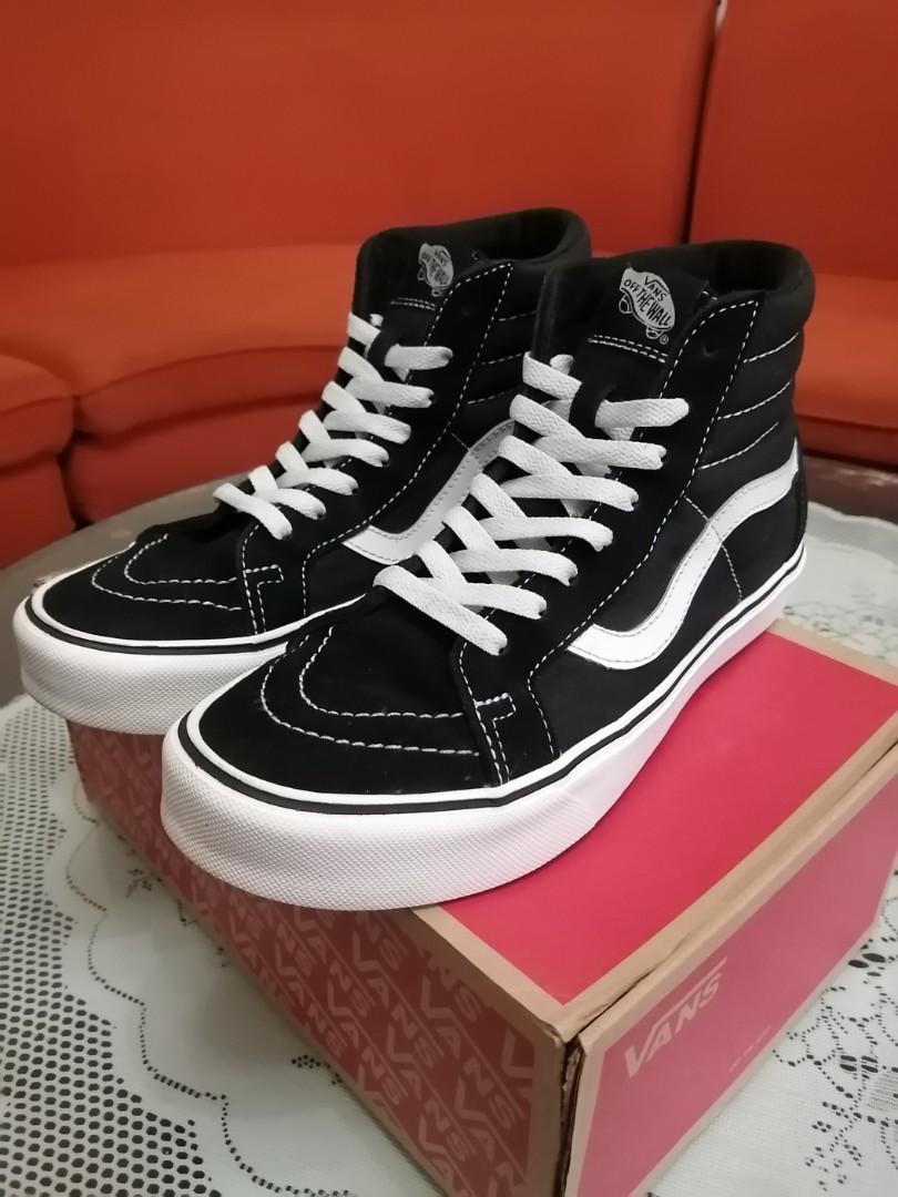 black vans size 8 mens