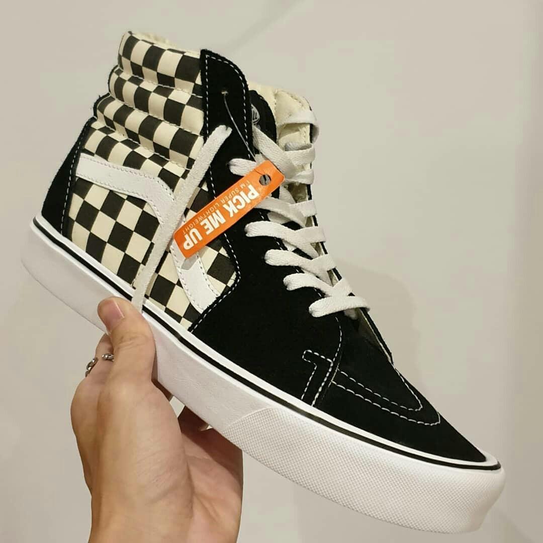 Vans Sk8 Hi Lite Checkerboard
