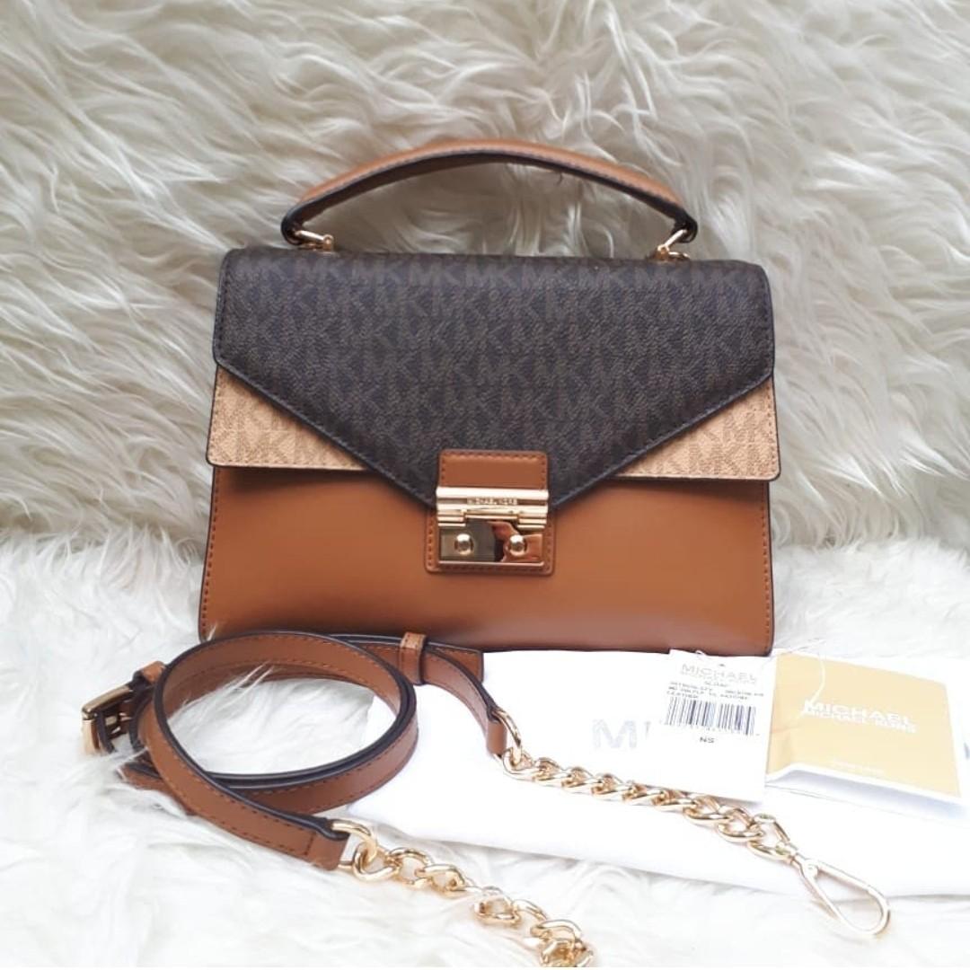 Michael kors sloan double flap top