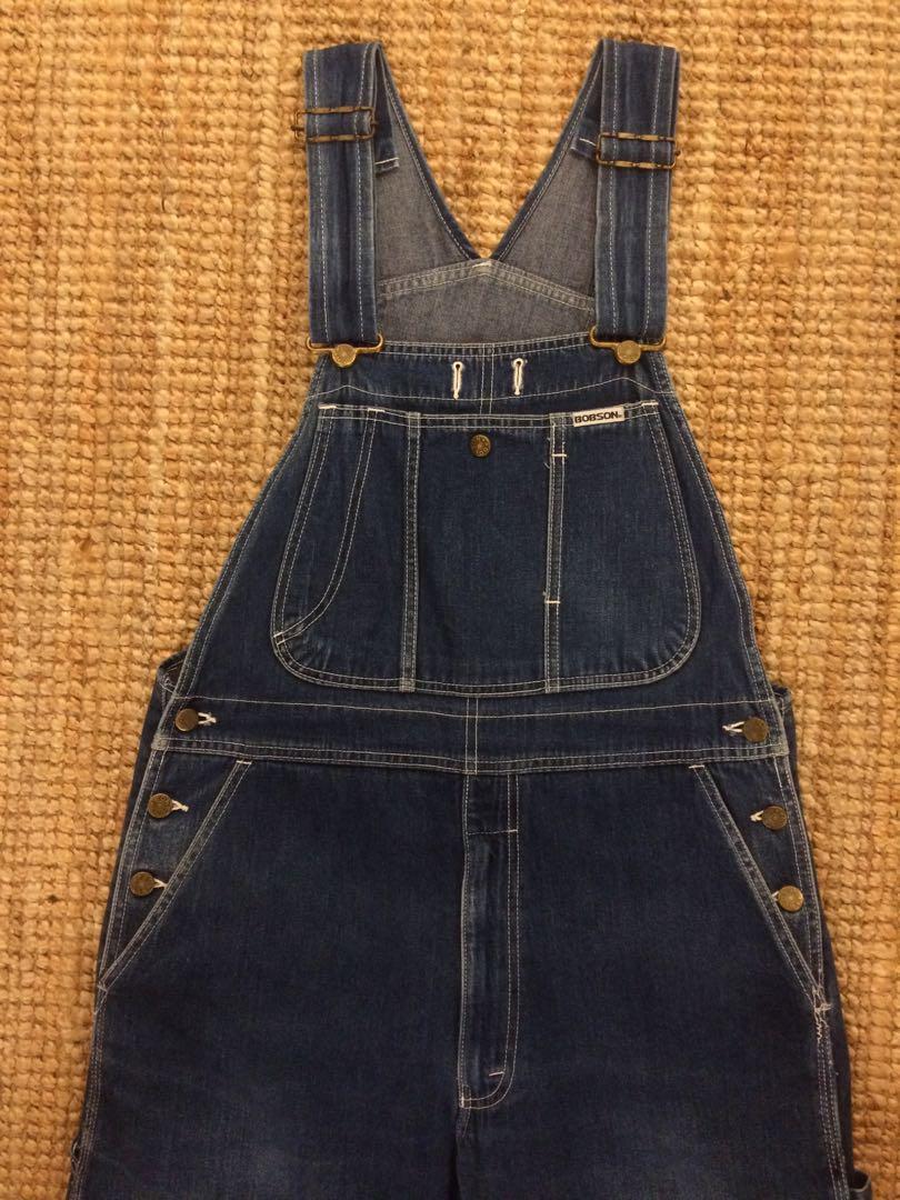 20s～30s vintage denim 脈打つ overall 片ポケ ダブルフック