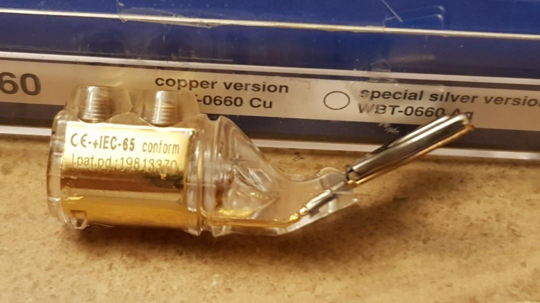 WBT 0660 Cu Spade (box of 4), Audio, Portable Audio Accessories on ...