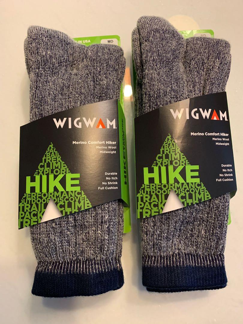 Winter Socks Wigwam Merino Comfort Hiker Navy On Carousell