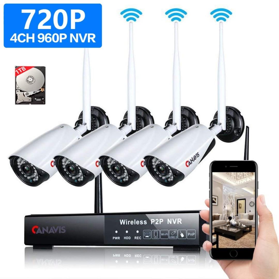 4 ip camera system