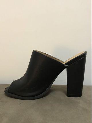 Black mules