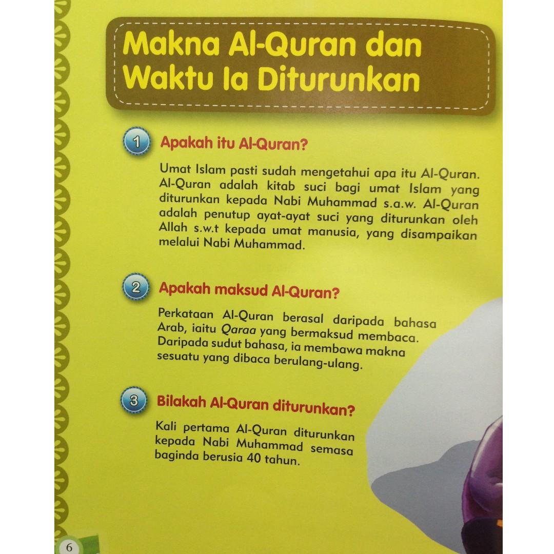 101 Info Seronoknya Mengenal Al Quran Books Stationery Children S Books On Carousell