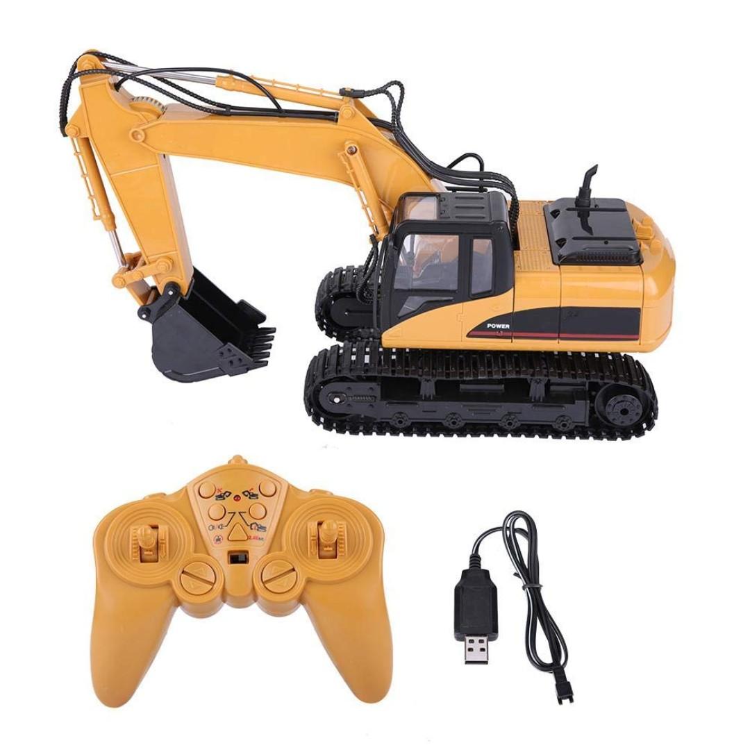 huina excavator rc