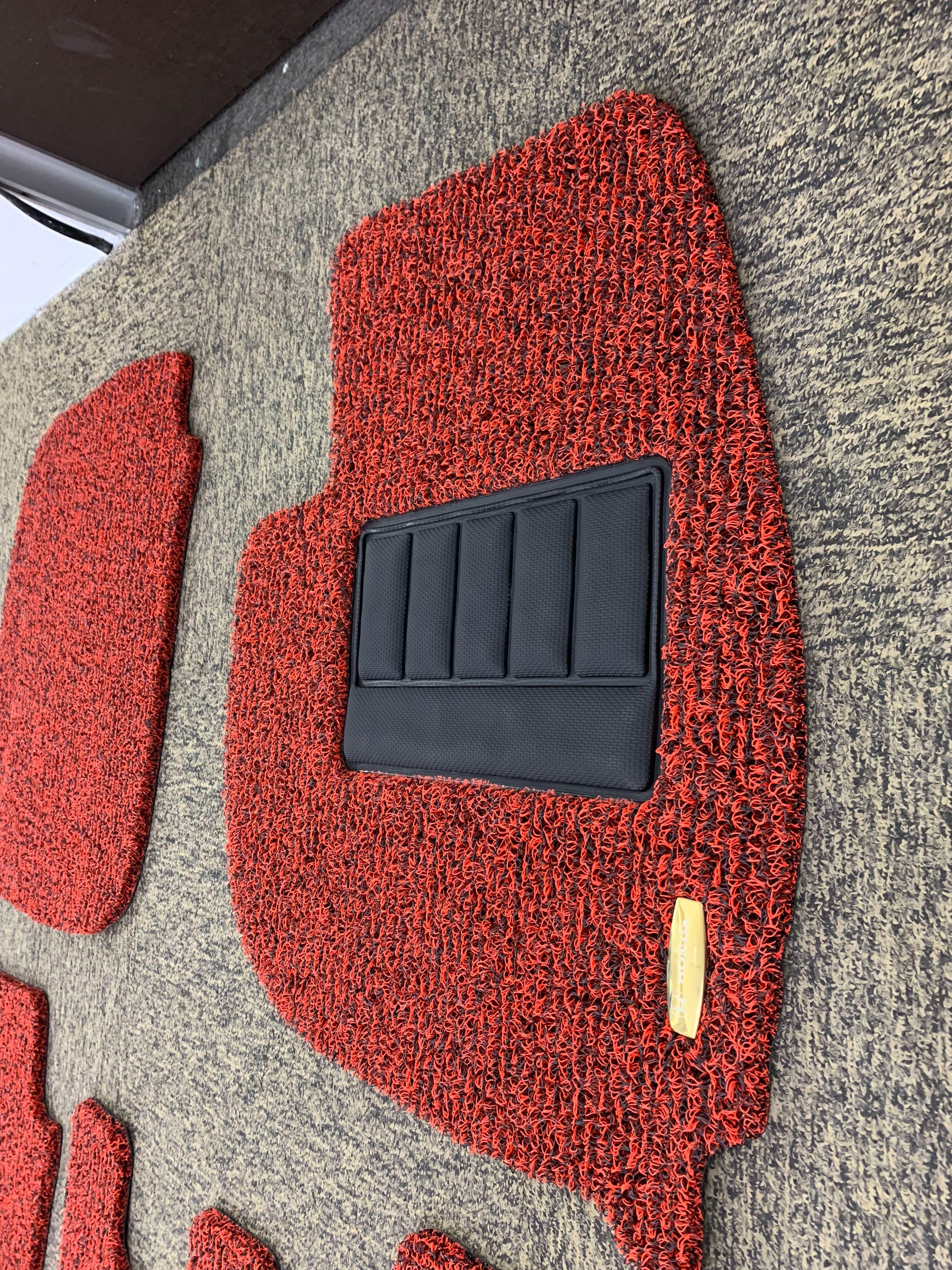 2019 Honda Vezel Customized Fitted Car Floor Mat Black Red Two