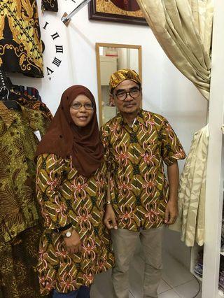 Batik couple set