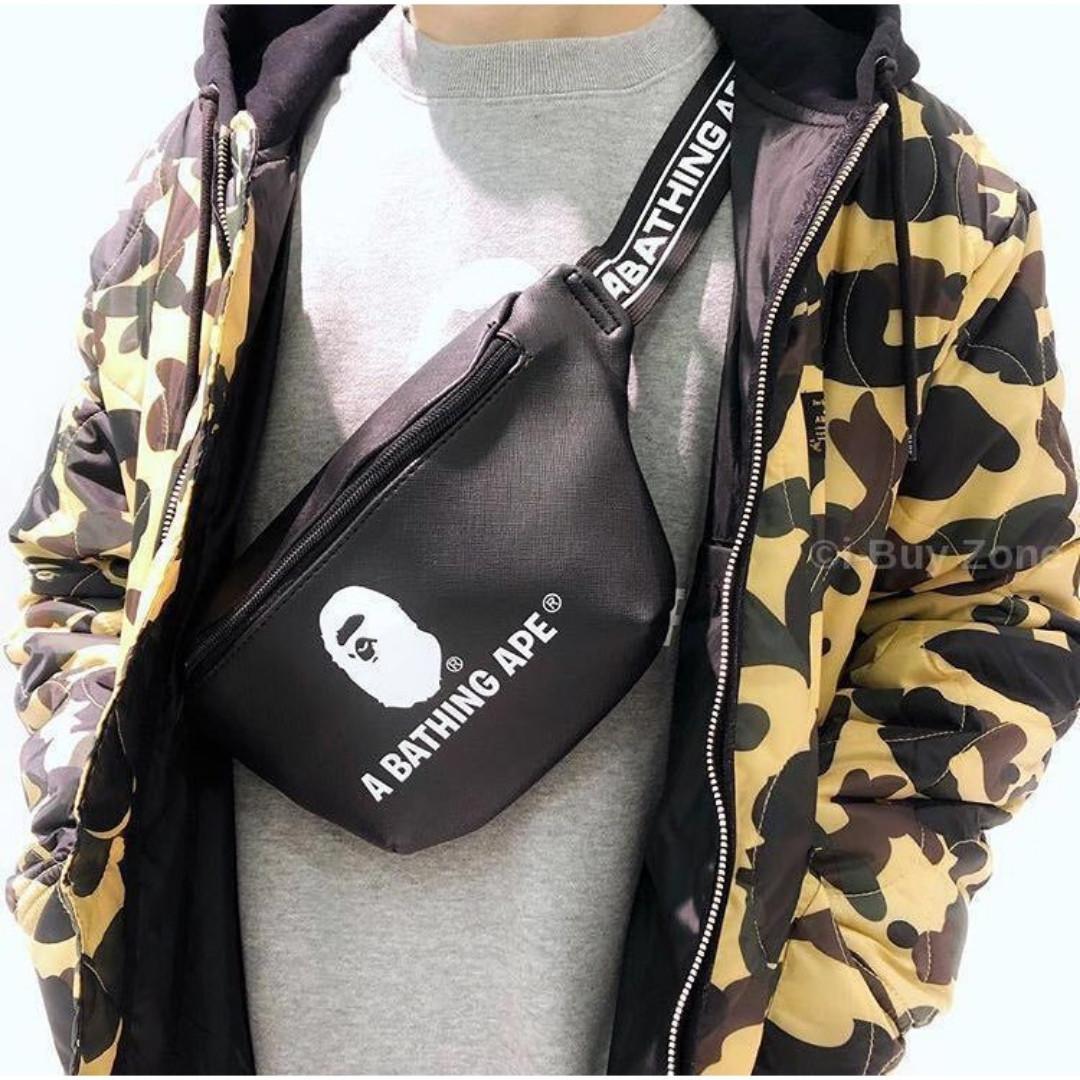 Bathing ape side bag online