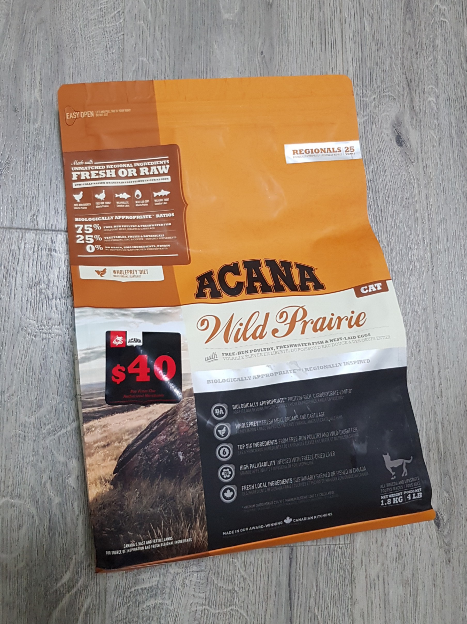 Acana wild prairie cat 5.4 kg discount