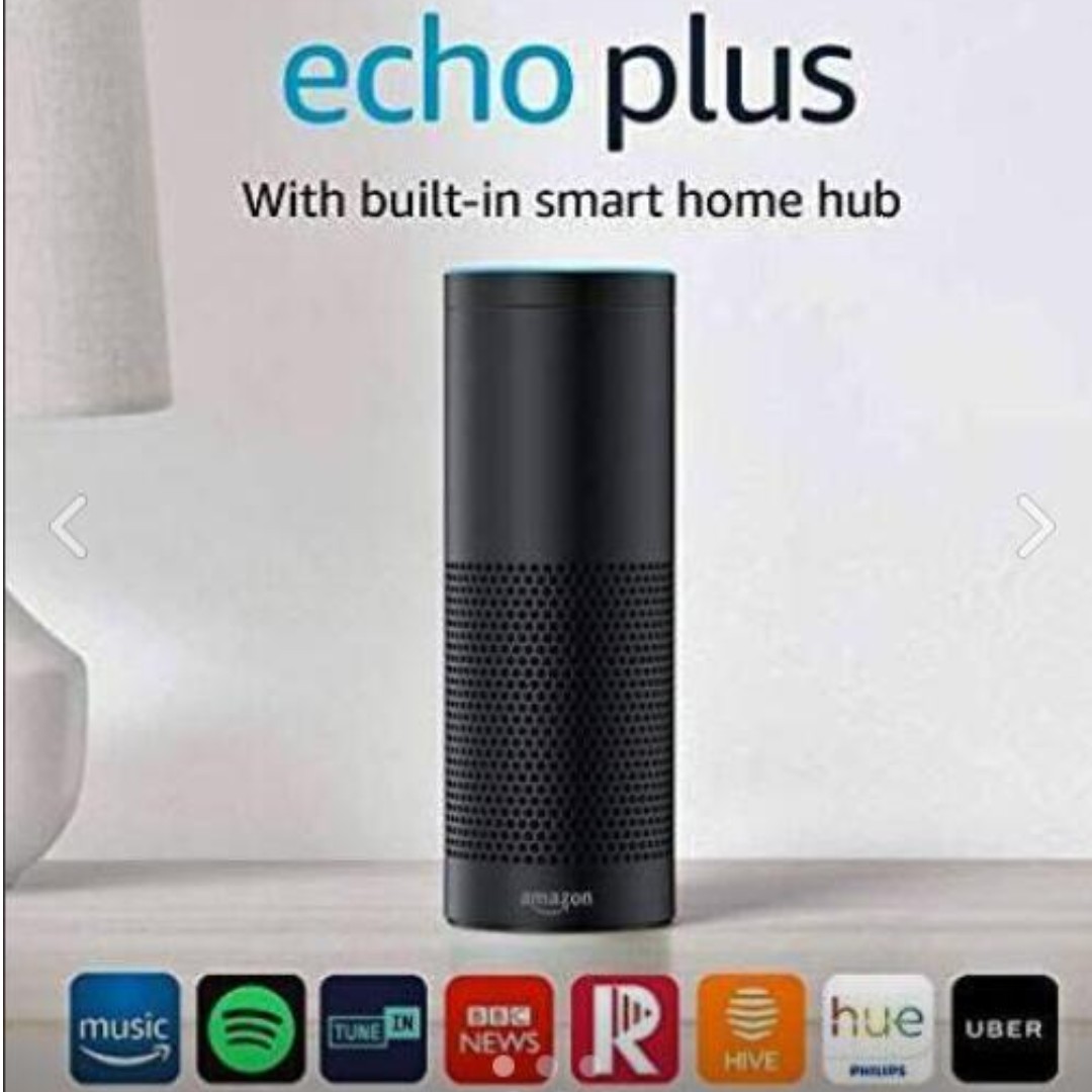 Amazon Alexa Echo Plus With Built In Smart Home Hub Includes