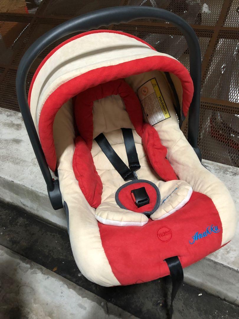 Anakku car seat installation outlet