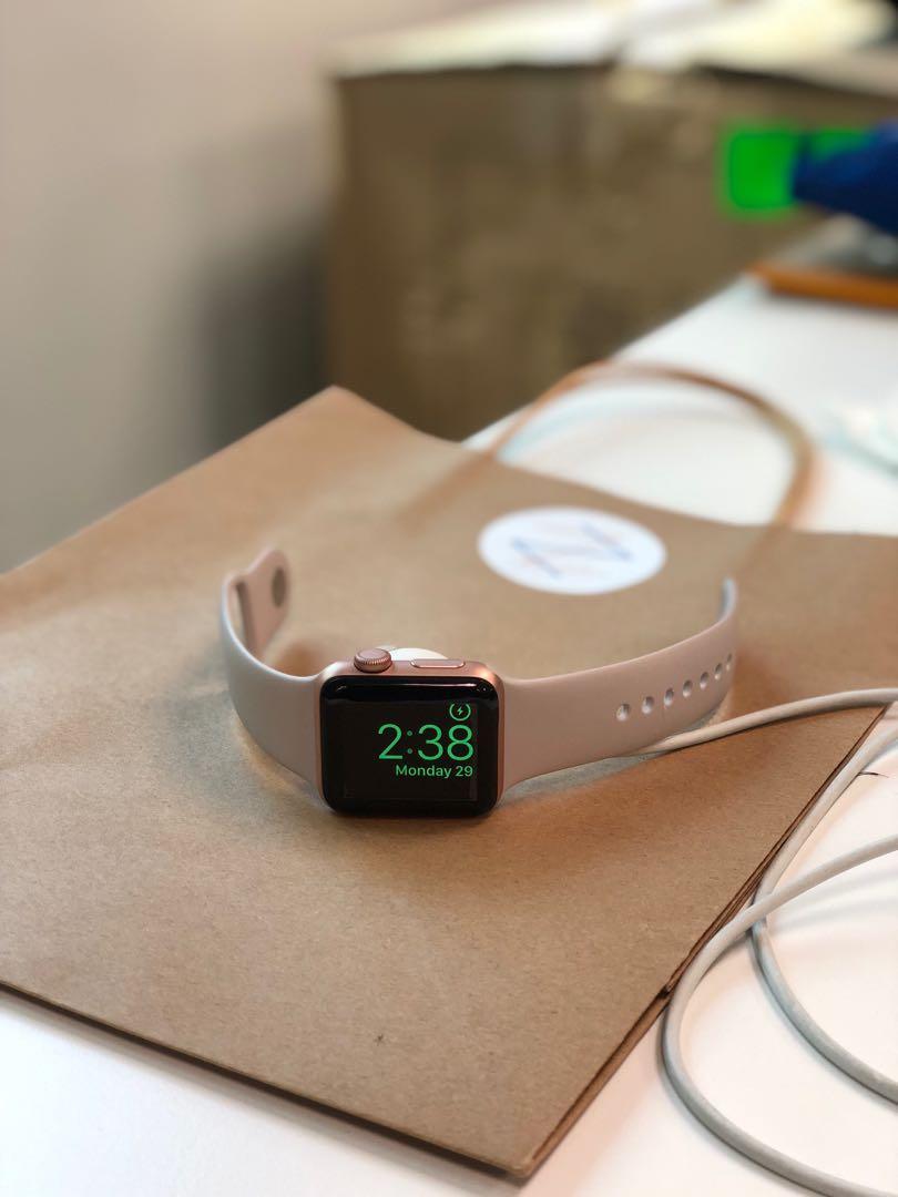 apple watch series 3 rose gold used