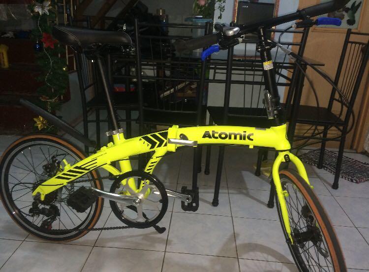 atomic fit folding bike