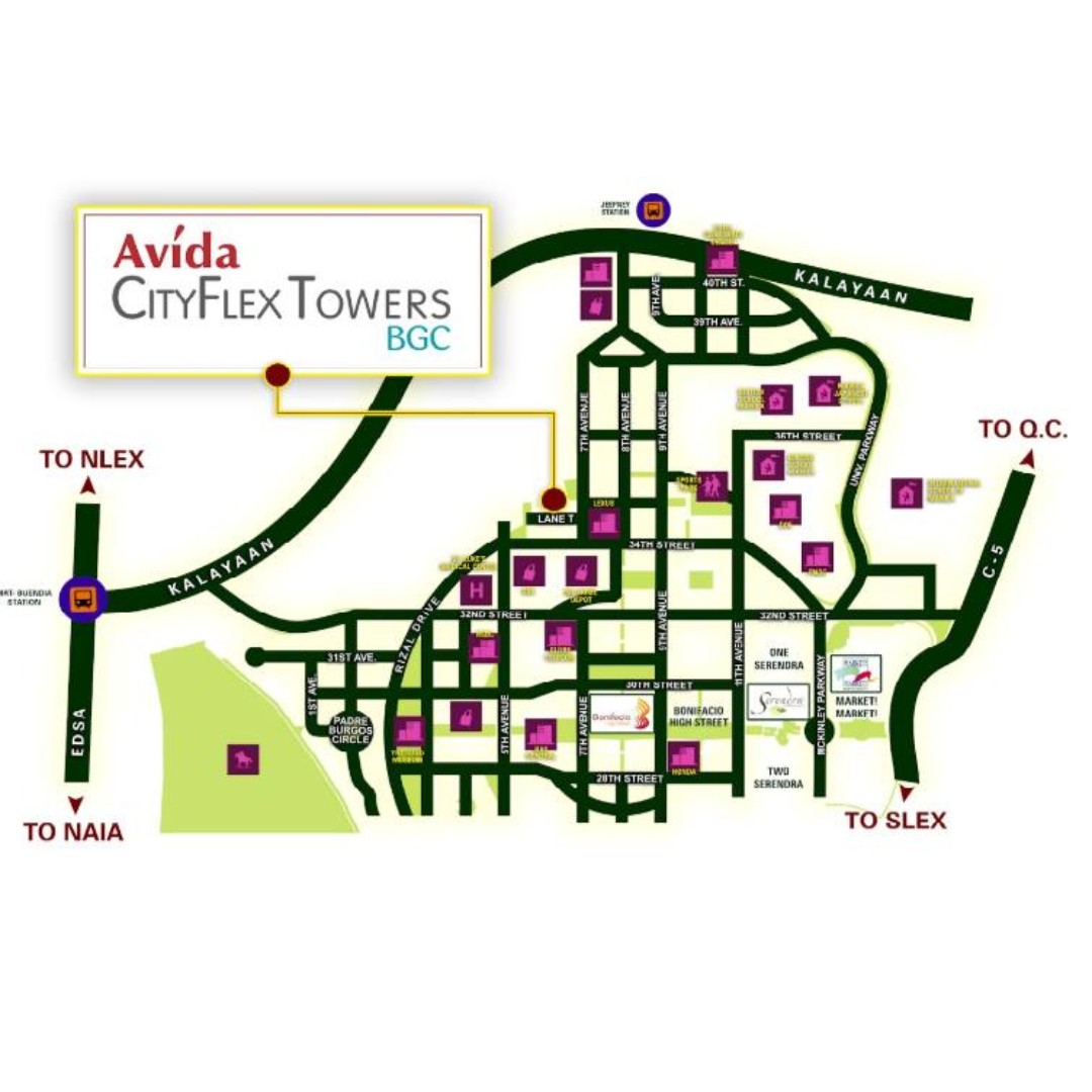 Avida Cityflex BGC Parking Lot for Lease, Property, Rentals, Apartments ...