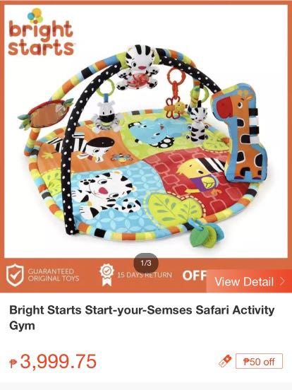 bright start play mat