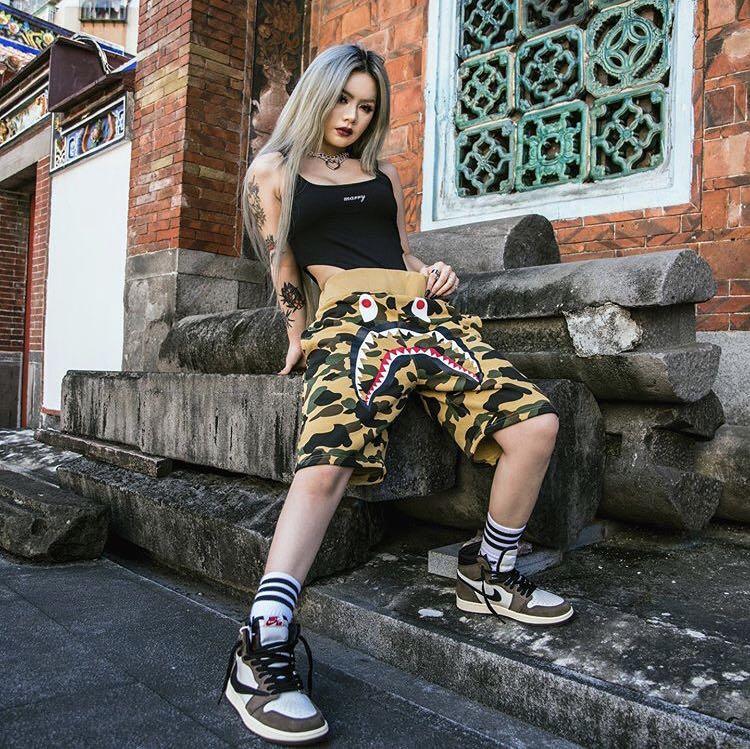bape shorts style