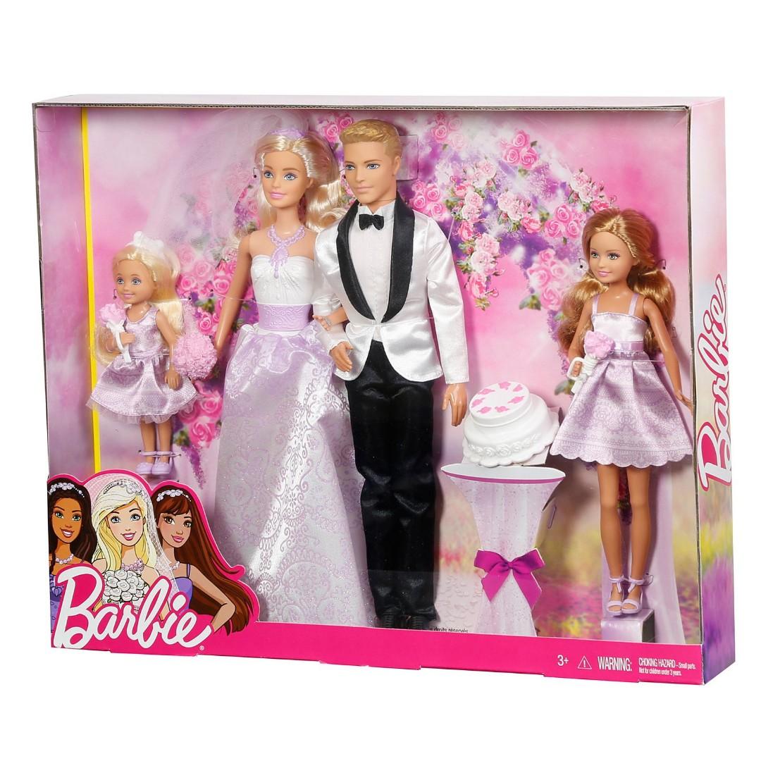 barbie wedding gift set