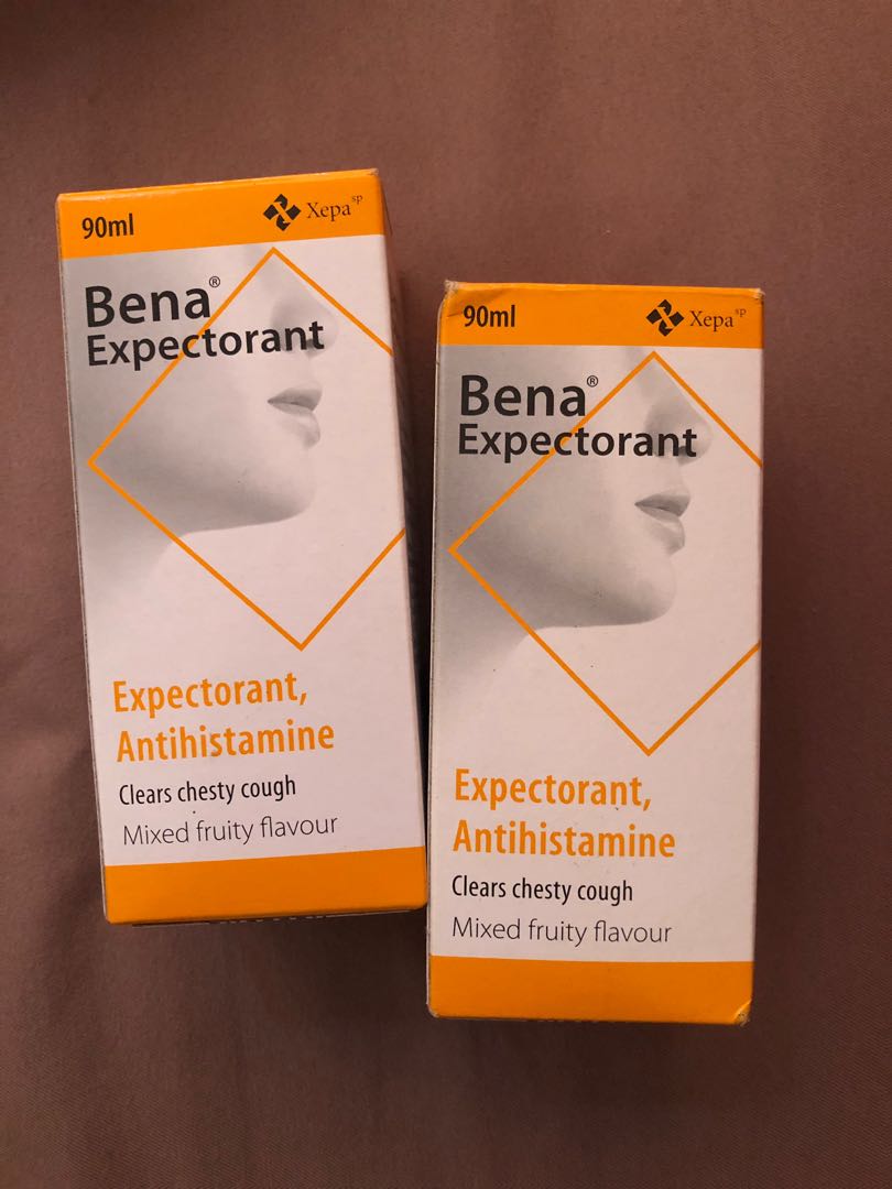 Bena Expectorant Cough Syrup, Everything Else, Others on Carousell