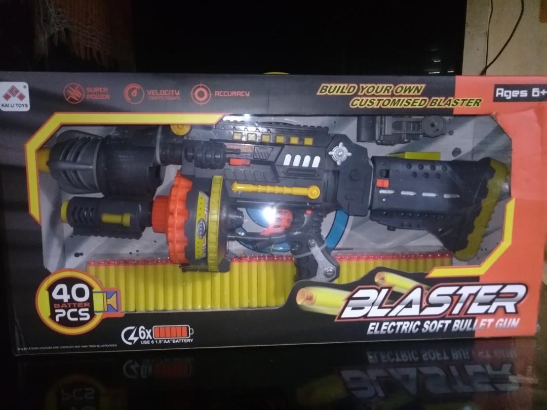blaster electric soft bullet gun