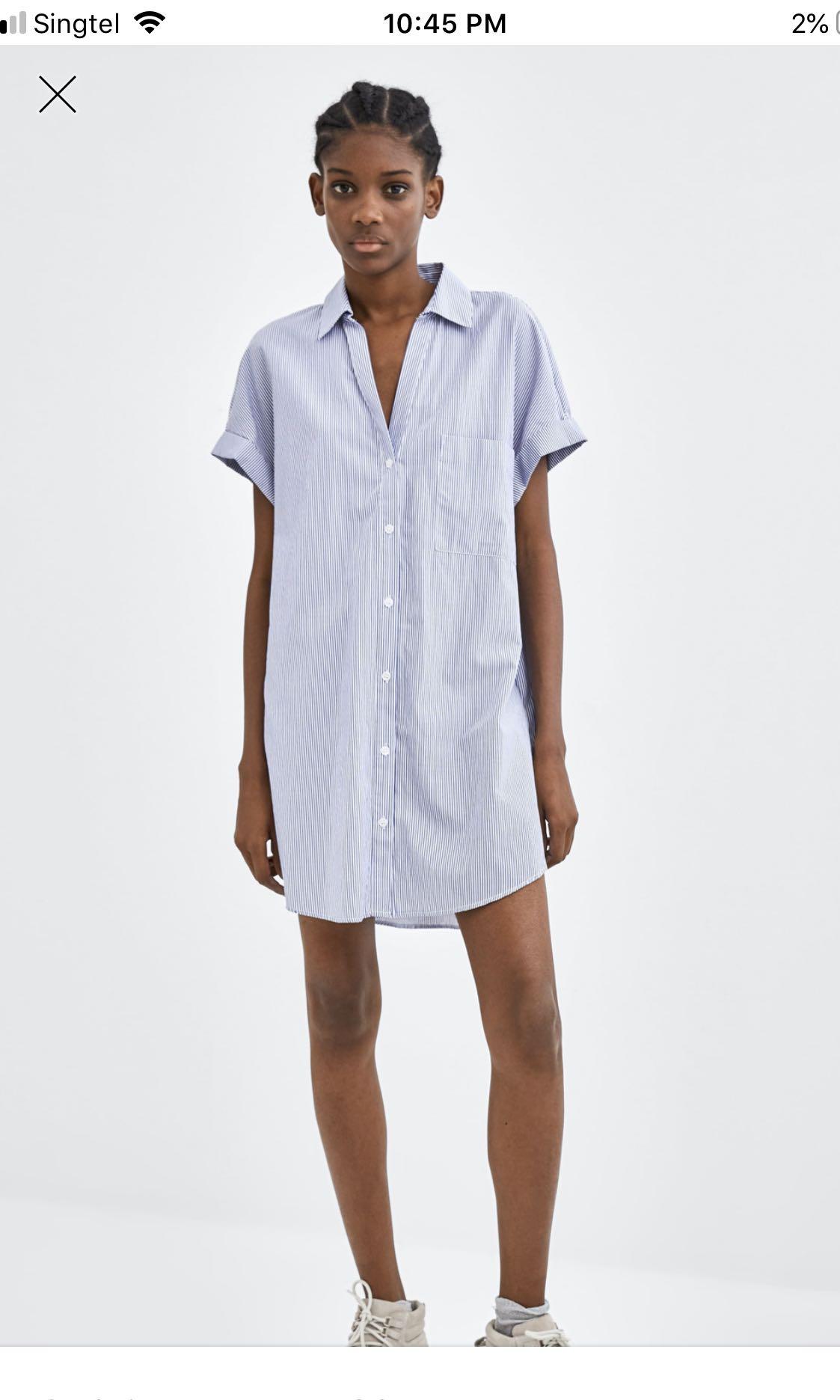 Zara 2025 shirt dress