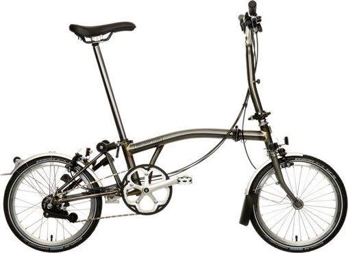 Brompton Raw Lacquer 2019 M6L FCB Sports Equipment Bicycles
