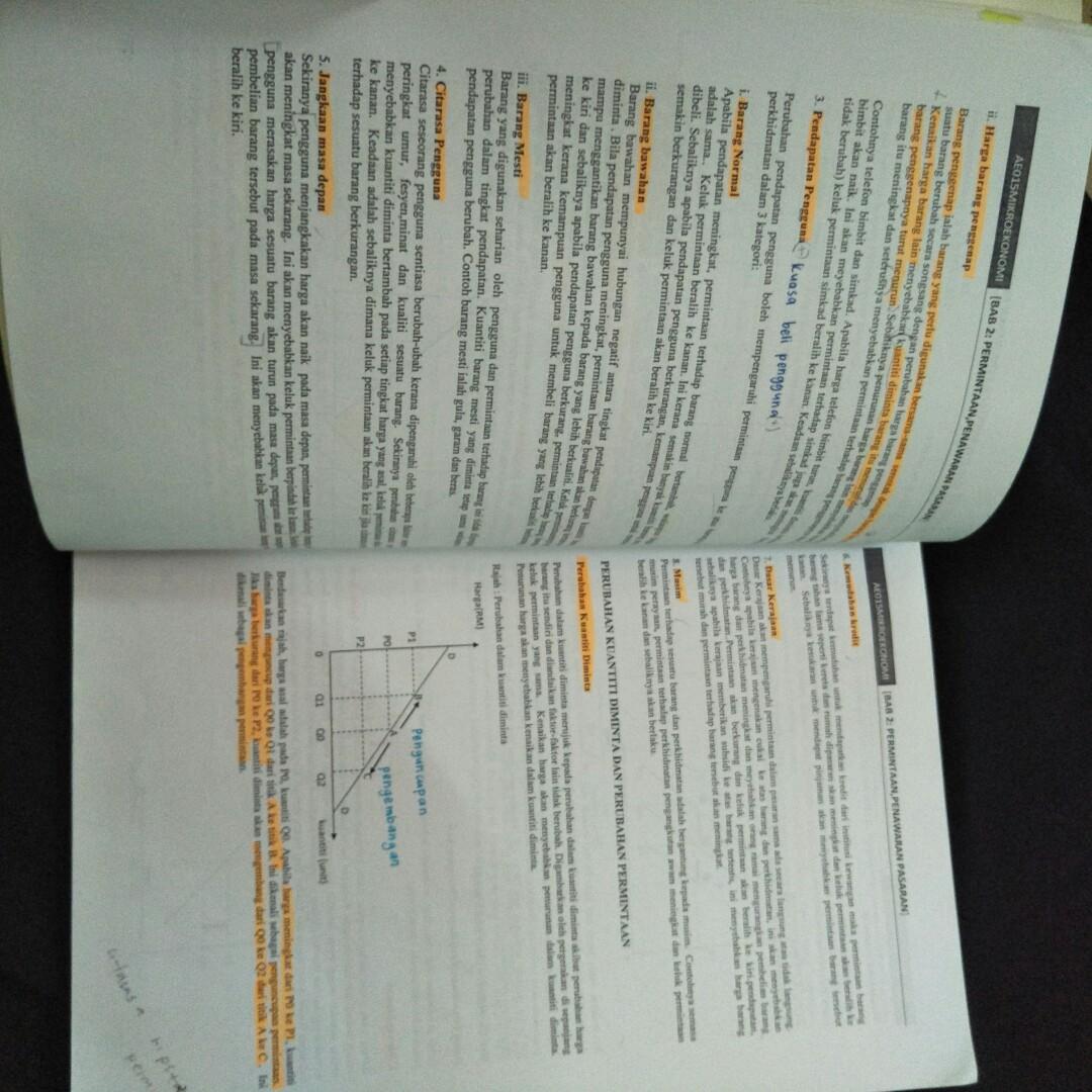 Buku matrikulasi Mikroekonomi dan makroekonomi u0026 SPM Prinsip 