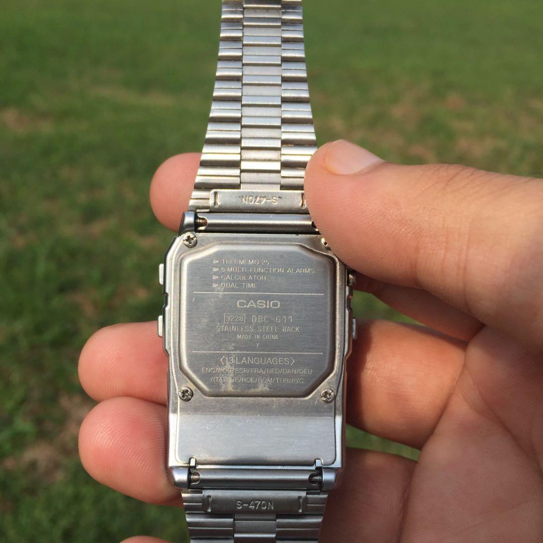 casio data bank gold