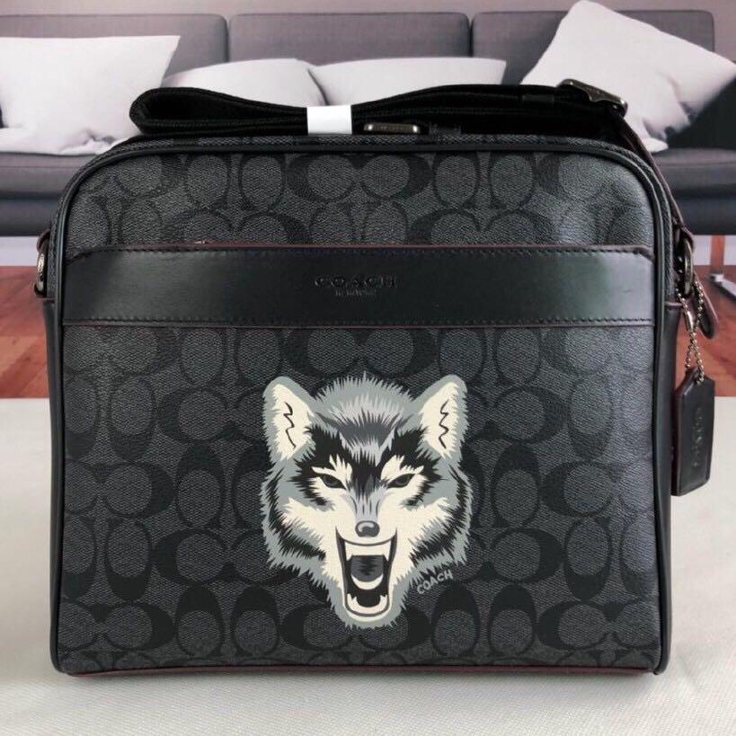 Charles camera bag in signature 2025 canvas