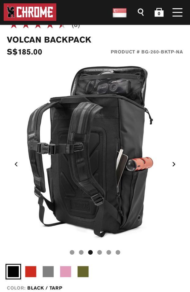Chrome volcan backpack best sale