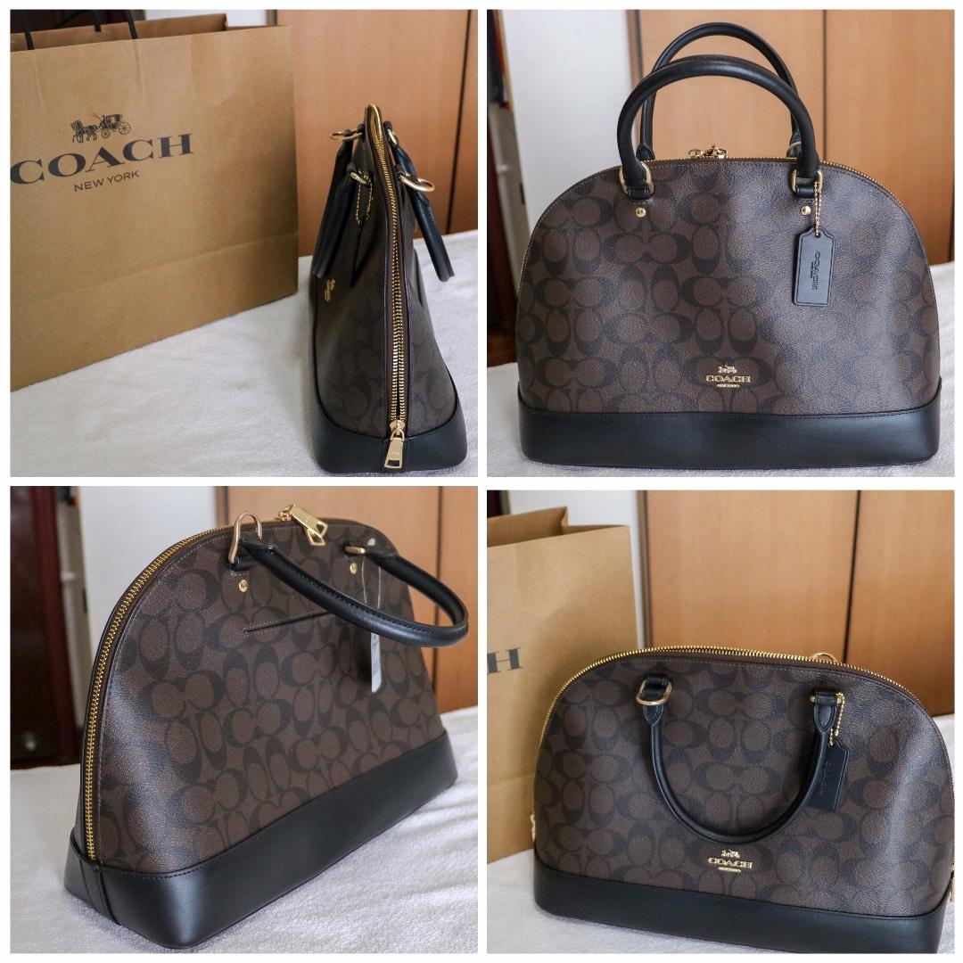 Coach Sierra Satchel Large, Luxury, Bags & Wallets on Carousell