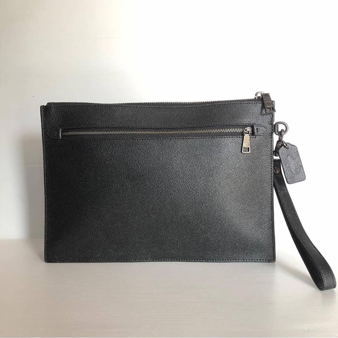 Coach structured pouch sales