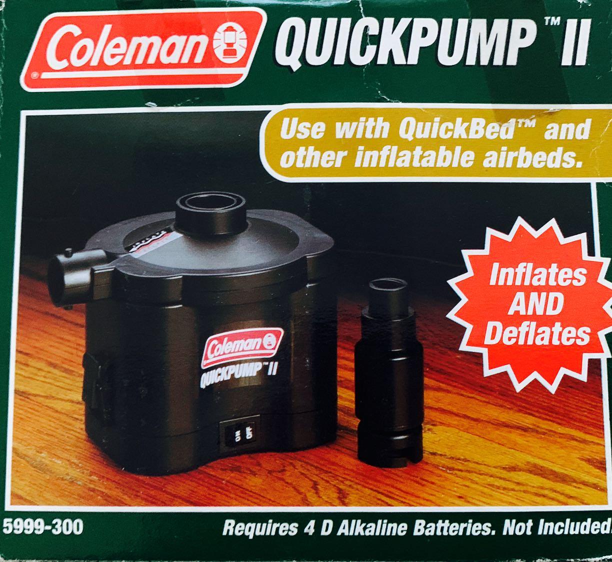 Coleman Twin Air Mattress with Electric Pump, Furniture & Home Living