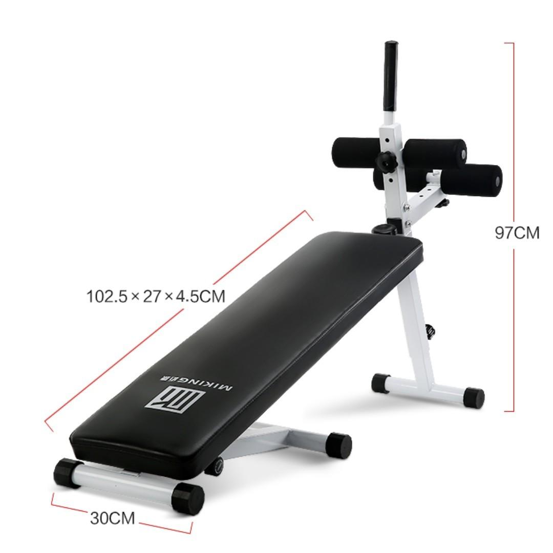 Decline Sit Up Bench Sports Weights Gym Equipment On Carousell