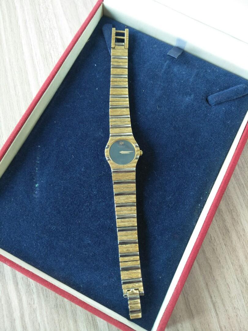 Di Jual Jam Tangan Raymond Weil Rw 18k Gold Electroplated Wanita Original