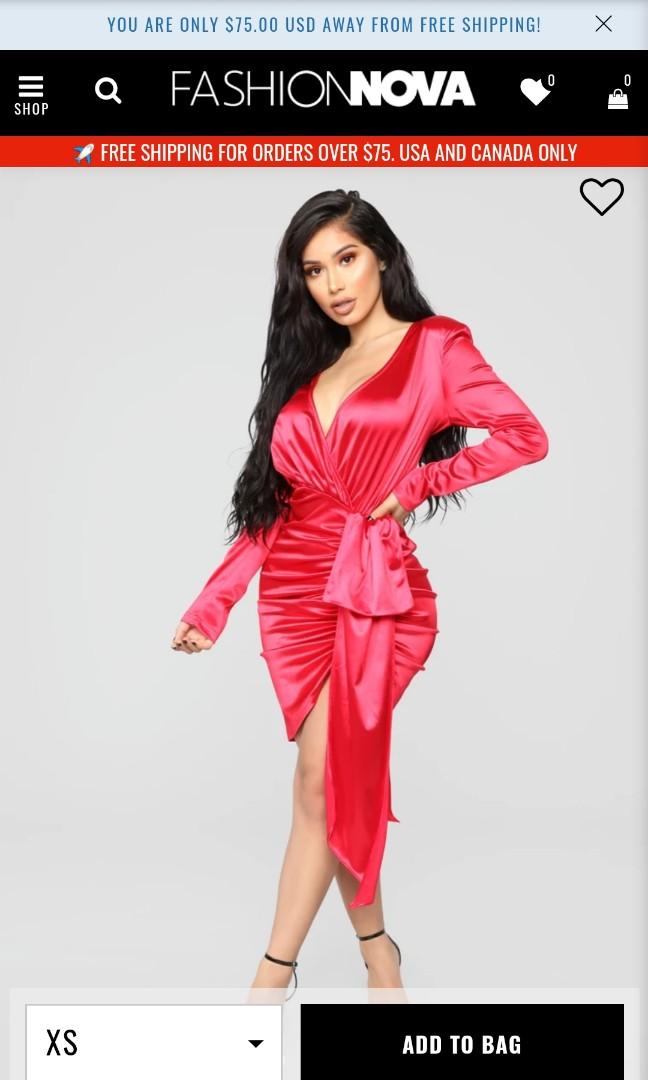 Fashion Nova Sexy Dress Party Dress Women S Fashion Clothes Dresses Skirts On Carousell