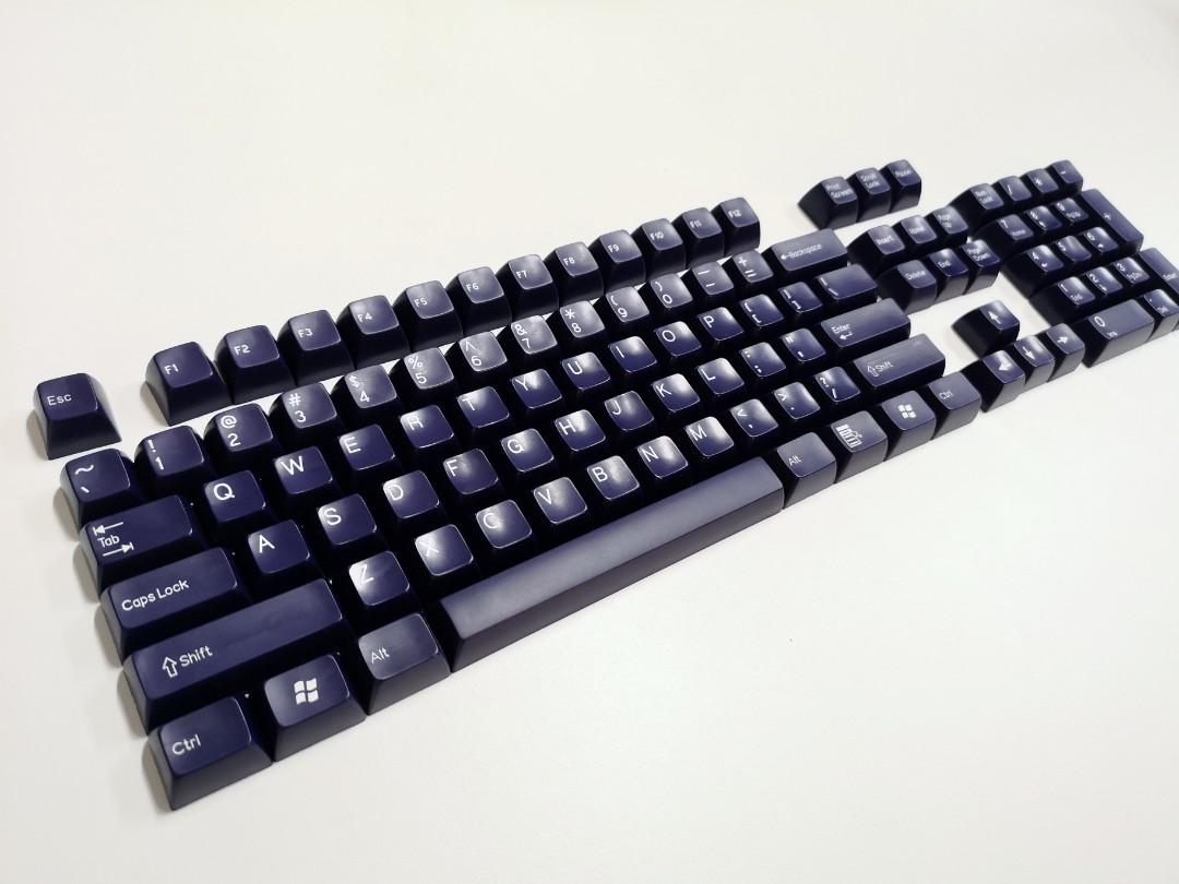 Filco Sa Profile R3 Keycaps Navy Blue Doubleshot By Signature Plastics Computers Tech Parts Accessories Computer Keyboard On Carousell