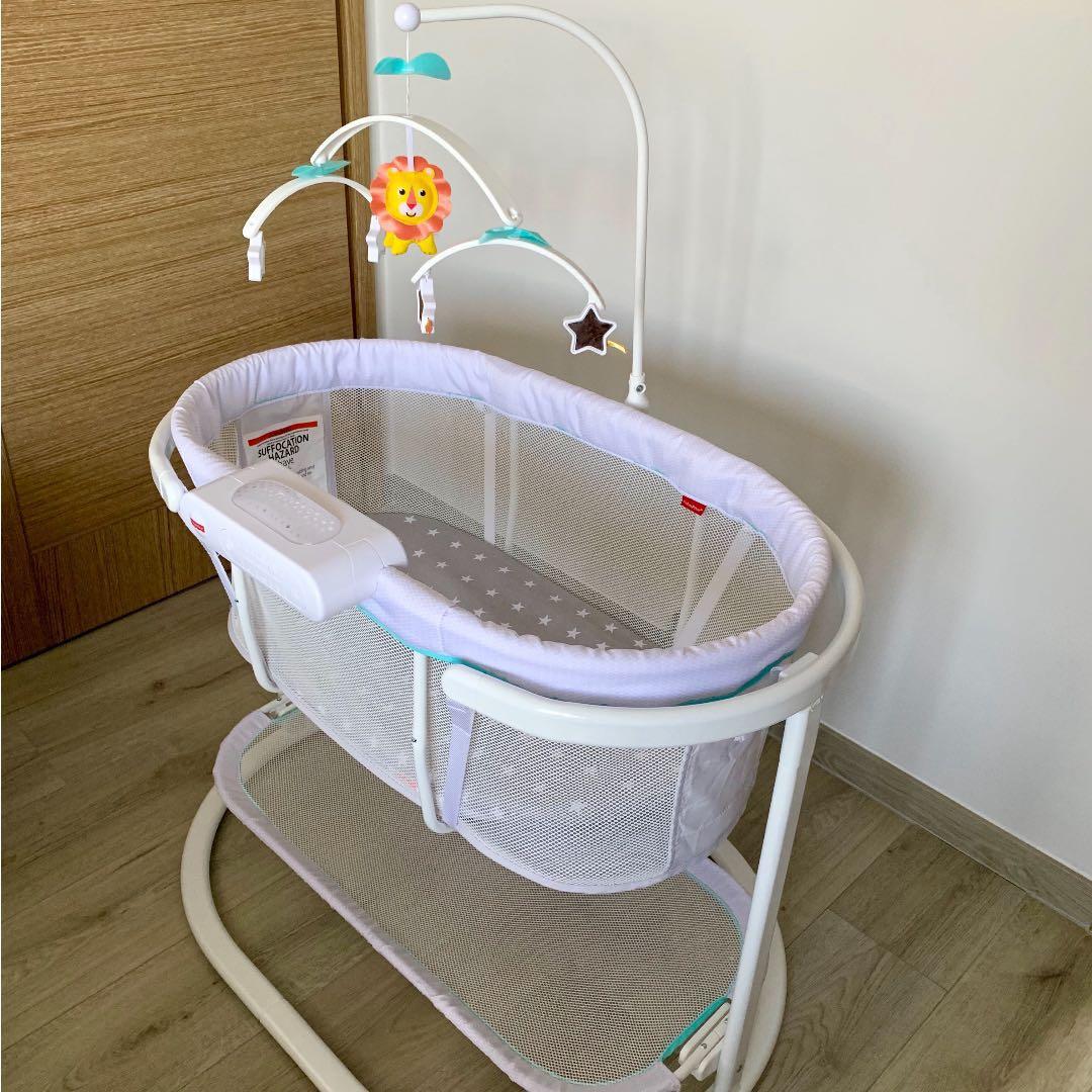 fisher price soothing bassinet