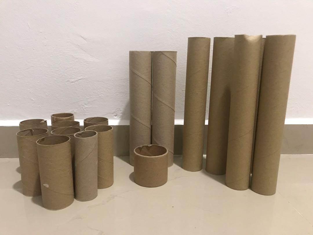 FREE cardboard tubes, Hobbies & Toys, Stationery & Craft, Craft