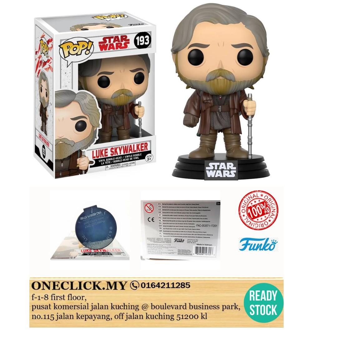 Funko pop luke skywalker 193 outlet